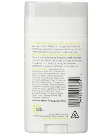 Earth Science Liken Plant Herbal Scent Deodorant 2.45 oz. Liken 2.45 Ounce (Pack of 1) - Buy Online on GoSupps.com