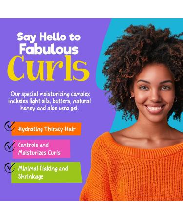 Your Curly Smoothie - Moisturizing Curl Smoothie with Natural Honey & Aloe Vera | Sulfate & Paraben-Free Curl Cream for Defined Healthy Textured Hair - Buy Online on GoSupps.com