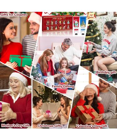 NLMWTI Mini Hand Creams 12 Pieces Hand Cream Repairing Hand Cream Moisturizing Hand Cream for Dry Hands and Feet Christmas Valentine's Day Birthday for Mom Girlfriend - Buy Online on GoSupps.com