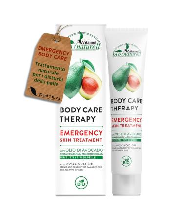EMERGENCY SKIN TREATMENT BY BODY THERAPY Cosmetic adjuvant for the treatment of skin disorders in adults and children