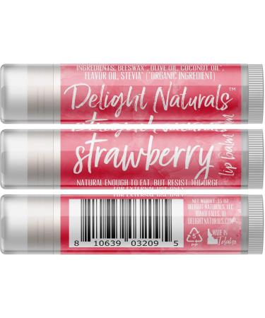 Berry Patch Lip Balm Gift Set - Strawberry Blueberry Raspberry | Best Natural Moisturizer | International Shipping Available - Buy Online on GoSupps.com
