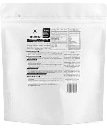 Canadian Protein Grass-Fed New Zealand Whey Concentrate with Stevia 24g of Protein | 2 kg of Natural Vanilla Flavoured Low Carb Keto Friendly Workout Recovery Drink | Undenatured Whey Protein Shake - Buy Online on GoSupps.com