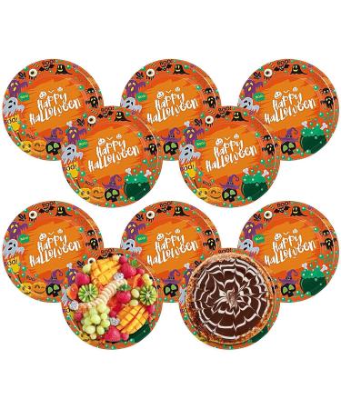 Fall Paper Plates - Dinner Plates Safe Dining Pumpkin Plates Parties Plates for Autumn Celebrations Wedding Decorations 9 Inches - Buy Online on GoSupps.com