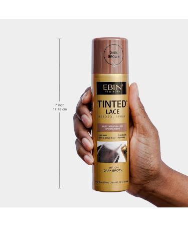 EBIN NEW YORK Tinted Lace Spray - 5.07oz (Medium Warm Beige) 5.07 Fl Oz (Pack of 1) Medium Warm Beige - Buy Online on GoSupps.com