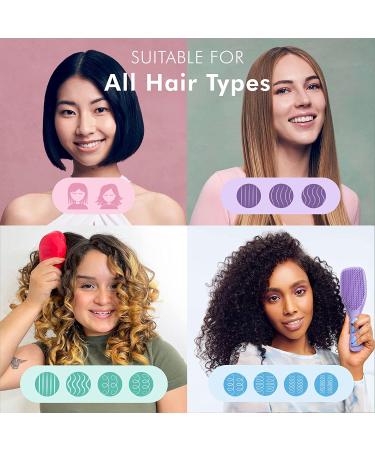 Tangle Teezer Ultimate Teaser Hairbrush - Adds Texture and Volume - Pink Embrace - Buy Online on GoSupps.com