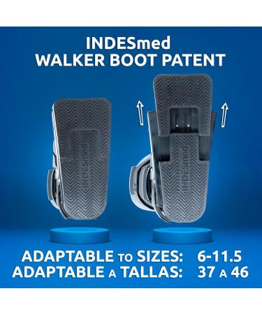 Orthopedic Walker Boot - 2 Boots in 1 Adjustable Fit for All Sizes Award-Winning & Extra Breathable - International Shipping - Buy Online on GoSupps.com