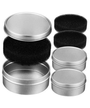 minkissy 3 Set Makeup Brush Cleaning Box Make up Make up Remover Cleanser Cleaning Face Sponge for Makeup Dry Makeup Brush Cleaner Makeup Brush Cleaner Sponges Dry Sponge