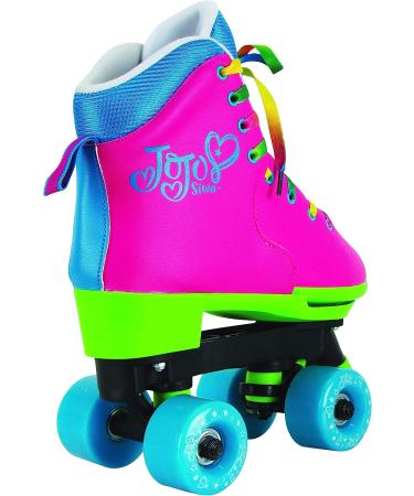 Circle Society Classic Adjustable JoJo Siwa Children's Roller Skates  12-3 US Girls  Rainbow Jojo Party In Pink 12-3 - Buy Online on GoSupps.com