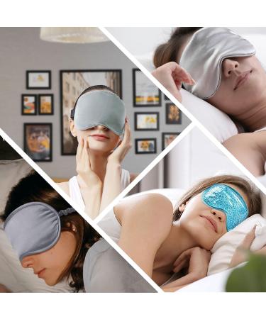 Eye Mask Set of 3 - Heated & Cooling Eye Masks for Dry Eyes Migraines Blepharitis & Styes - Moist Warm Compress & Cold Compress Solutions - Buy Online on GoSupps.com