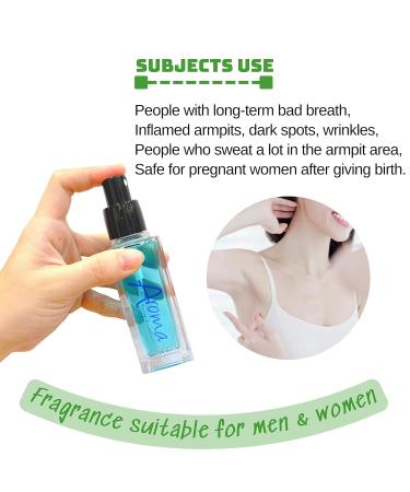 Buy (3 Pack) AROMA Spray Deodorant - 24-Hour Freshness Stain-Free Prevents Armpit Sweat International Shipping Available | 50ml/2.0 FL OZ - Buy Online on GoSupps.com