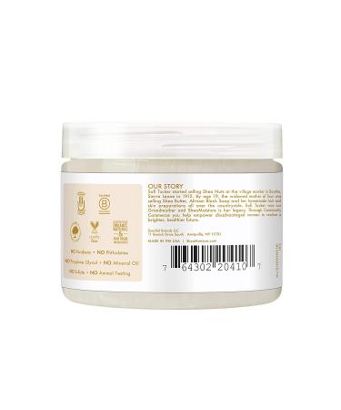 SheaMoisture Ultra-Healing 100% Raw Shea Butter 10.5 oz - All-Over Hydration for Dry Skin - WHITE Shea Butter - Pack of 1 - Buy Online on GoSupps.com
