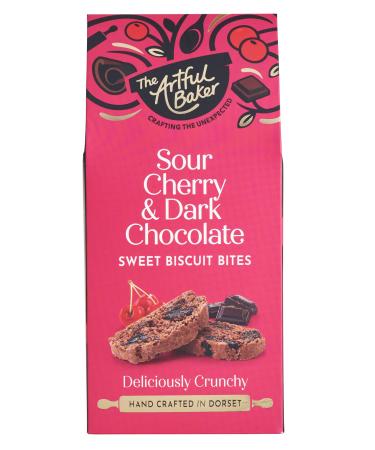 Artful Baker Sour Cherry & Dark Chocolate Biscuit Bites 100g
