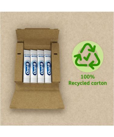 Oral-B Gum & Enamel Pro-Repair Toothpaste 400ml - Sensitive Teeth Protection (4 x 100ml) | Eco-Friendly Packaging - Buy Online on GoSupps.com