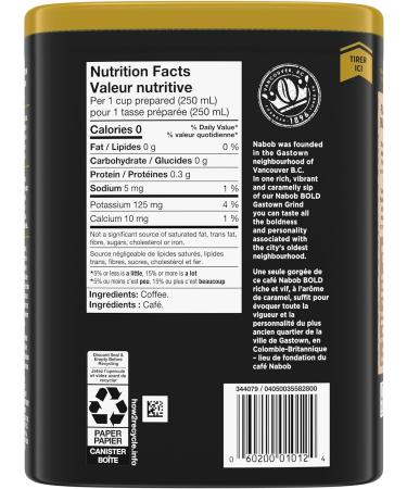 Nabob Medium Bold Roast Gastown Grind 6 ct Case - Buy Online on GoSupps.com