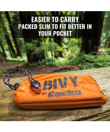 Emergency Sleeping Bags for Survival - Lightweight & Compact Bivy Sack for Winter Survival Kit - Buy Online on GoSupps.com