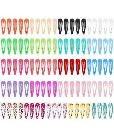 Lectorias 100 pieces 5cm hair clips girl hair clips children made of metal hair clips no slip hair clip in candy color for birthday party gift and girls women hair several colors - Buy Online on GoSupps.com