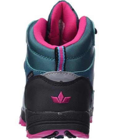 Lico Unisex Kids Ringo Cross Running Shoes - Size 35 EU - Petrol Pink Turquoise - International Shipping Available - Buy Online on GoSupps.com