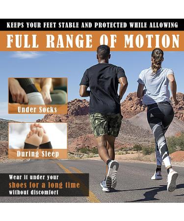 Feeljam Neuropathy Socks - Nano Compression Socks for Plantar Fasciitis & Ankle Pain Relief (L-XL White) - Buy Online on GoSupps.com