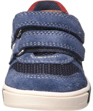 Geox Baby Boy's B Trottola B Sneakers 5 UK Child Blue Avio Dk Red - Comfortable and Stylish Shoes for Little Feet - Buy Online on GoSupps.com