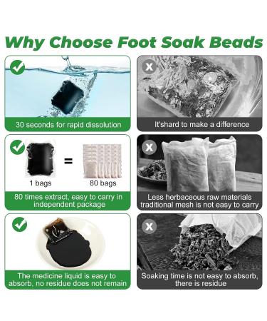 Herbal Foot Soak Beads 50pcs - Upgrade Foot Care Treatment - Buy Online on GoSupps.com