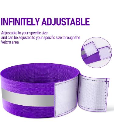 Bohrma Reflector Tapes Set - Double Reflector Strips for Outdoor Jogging & Biking | Strong Velcro Fasteners - 6 Pack - Buy Online on GoSupps.com