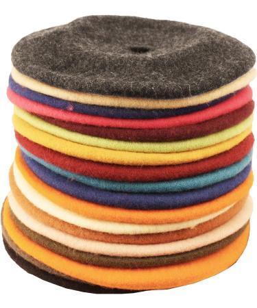 Winter 100% Wool French Art Basque Beret Tam Beanie Hat Cap in Turquoise - Buy Online on GoSupps.com