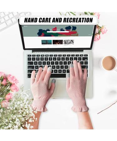 Donfri Touchscreen Cotton Gloves for Neurodermatitis & Eczema - Moisturizing Thin Work Gloves for Dry Hands (Size M) - 1 Pair - Buy Online on GoSupps.com