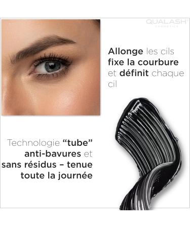 MASCARA Mascara Noir Maquillage Femme Effet Faux Cils Avec S rum Volume Et Longueur Extra Sans Paquet Vegan 10ml - Buy Online on GoSupps.com