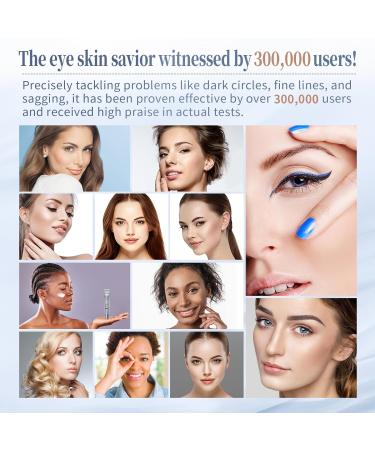 Retinol Under Eye Cream - Cream for Men & Women, Dark Circles, Puffiness & Wrinkles, Anti-Aging Eye Cream for Fine Lines, 0.7 Fl Oz 0.7 Fl Oz (Pack of 1) - Buy Online on GoSupps.com