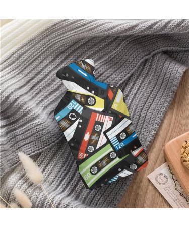 Adhesive Tape Hot Water Bottle with Plush Cover - Hand Warmer for Adults & Children (26.5x15.3cm) - Ideal for Cozy Comfort Worldwide - Buy Online on GoSupps.com