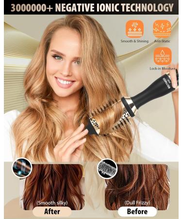 Buy 4 in 1 Hair Dryer Brush - Hot Air Brush Styler & Volumizer for Effortless Styling | International Shipping Available - Buy Online on GoSupps.com