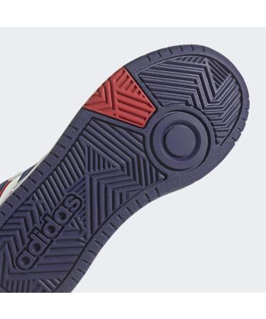 Buy adidas Unisex Kinder Hoops Mid Basketball Shoes 38 EU - Ftwr White Victory Blue & Better Scarlet | International Shipping Available - Buy Online on GoSupps.com
