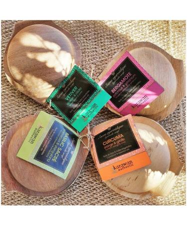  Karawan Karawan - Pack: 6 x 4 Ayurvedic soaps - Buy Online on GoSupps.com