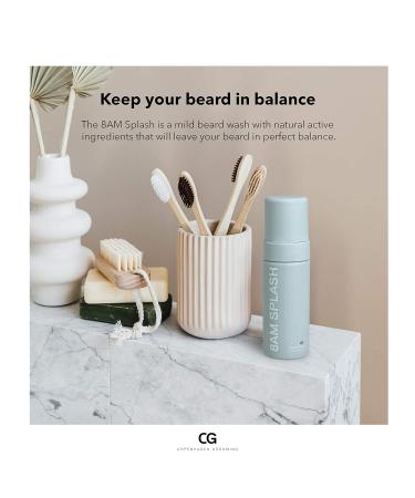 Copenhagen Grooming 8am Splash Beard Wash | Gentle Beard Shampoo for Men | Face Care Shampoo for Clean Beard & Skin - Buy Online on GoSupps.com