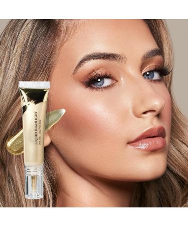 Glow Liquid Highlighter | Non-Greasy Glow Liquid Foundation Multifunctional Face Makeup Accessories For Dry Skin Oily Skin Sensitive Skin Combination Skin Hersil 3 - Buy Online on GoSupps.com