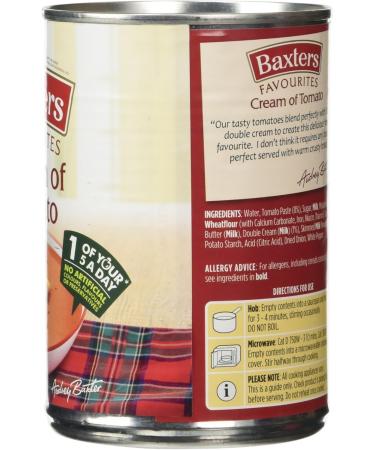 Baxters Favourites Cream of Tomato 400g - Buy Online on GoSupps.com