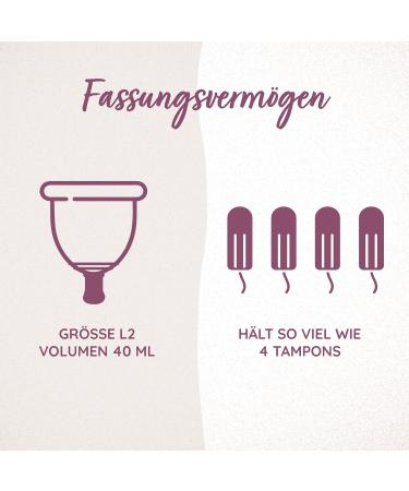 Mylily Menstrual Cup | 100% Medical Silicone | Sustainable & Cost-Saving | BPA & Latex Free | Reusable | 5 Sizes Available - Buy Online on GoSupps.com