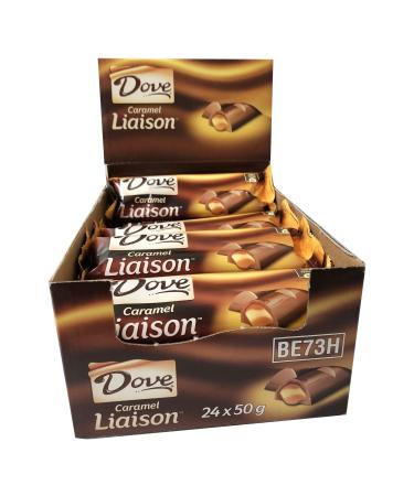 Mars Dove Caramel Bonding (Caramel Filling) Ml, 50 g (Pack of 24)