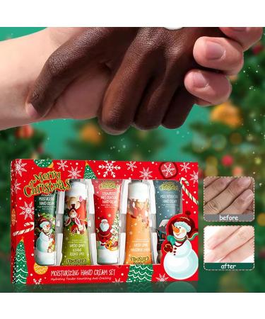 Set of 5 women's hand lotions - Moisturizing cream for chapped hands - Dry skin - Hand care - Anti-dryness moisturizing cream for hands and body - Buy Online on GoSupps.com