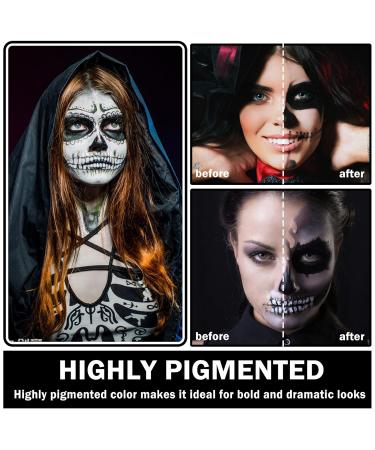 Black Body Face Paint Stick - High Pigmented Matte Lipstick for Sports Halloween & Special Effects | Eye Black Stick 02Black - Buy Online on GoSupps.com