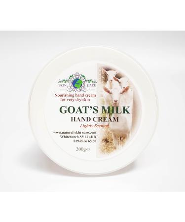 Goats Milk Nourishing Hand Cream 200g by Elegance Natural Skin Care. Formulated for dry sensitive skin. MULTI AWARD WINNING.