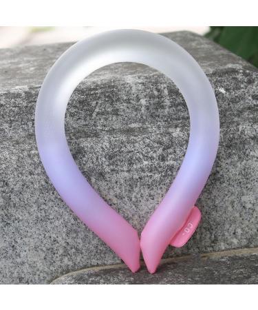 Portable Neck Cooler | Personal Cooling Tube for Hot Weather | Wearable Ice Cooling Neck Tubes Hands- Neck Bands Coolers Ice Rings Neck Coolers for Hot Weather Apujent Hot Pink - Buy Online on GoSupps.com