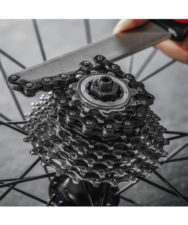 Bike Hand Shimano Sram Freewheel Turner Tool Kit - Cassette Remover for MTB & Road Bikes - 7-12 Speed, Includes Chain Whip & Lockring Nut Tool - Buy Online on GoSupps.com