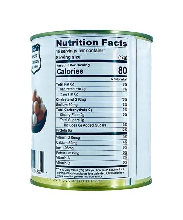 Future Essentials Canned Powdered Eggs 8oz - Half-Case of 6 Cans (Pack of 6) - Buy Online on GoSupps.com