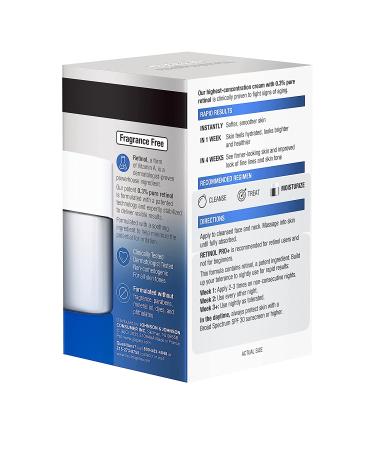 Neutrogena Rapid Wrinkle Repair Retinol Pro+ Night Moisturizer 1.7 oz - Anti-Aging Face Cream with 0.3% Retinol - Fragrance & Paraben-Free - Buy Online on GoSupps.com