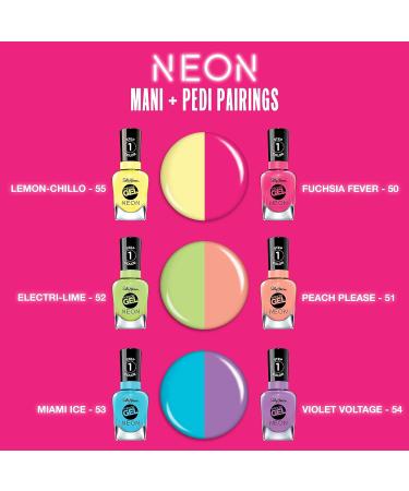 Sally Hansen Miracle Gel Nail Polish - 052 Electri-Lime - Buy Online on GoSupps.com