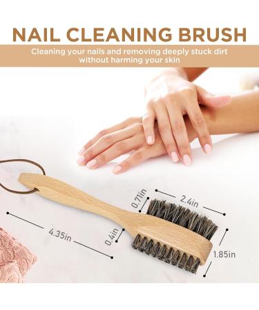 Nail Brush (Brown Horse Hair) - Buy Online on GoSupps.com
