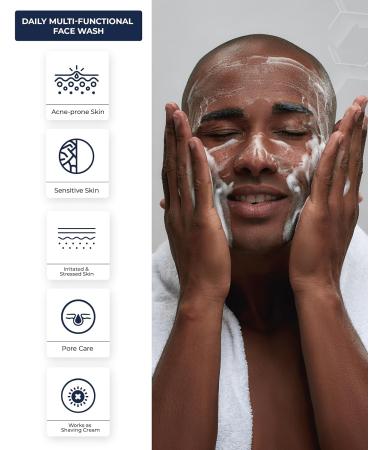 Buy CENTELLIAN 24 Homme Cleansing Foam - Soothing Face Wash for Men with TECA & Centella Asiatica | Gentle Daily Cleanser for Sensitive & Oily Skin - 4.05 fl oz - Buy Online on GoSupps.com