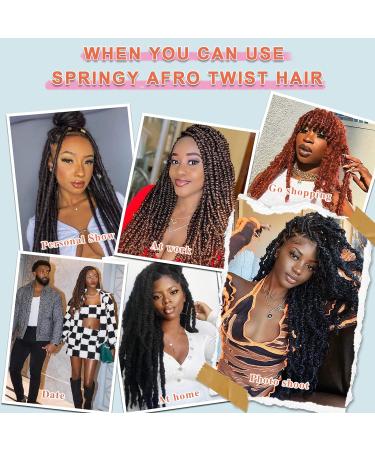 ATRAENTE 24 Inch Marley Twist Braiding Hair for Passion Twist & Faux Locs - Pack of 4 (1B) - Buy Online on GoSupps.com