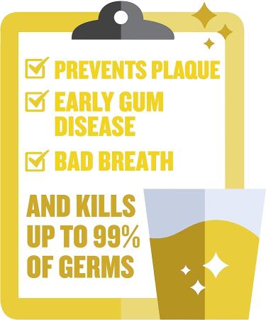 Listerine Original Antiseptic Mouthwash, 250 mL - Fight Bad Breath, Plaque & Gingivitis - Buy Online on GoSupps.com